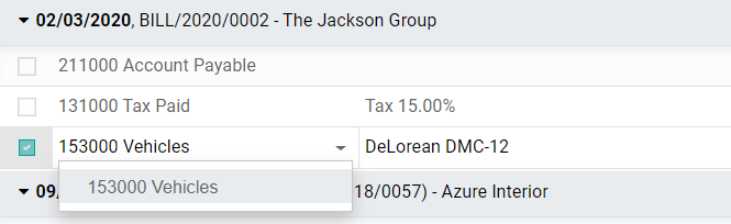 Modification of a posted journal item's account in ViableView Accounting