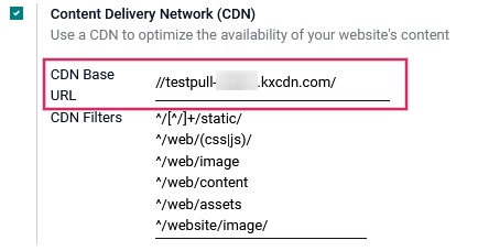 Activate the CDN setting in ViableView.