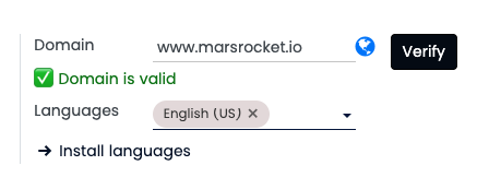 Accessing a database's Domain Connection configuration