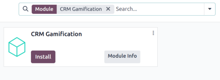 View of the gamification module being installed in ViableView.
