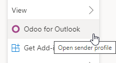 ViableView for Outlook add-in button