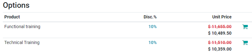 Preview your quotations on ViableView Sales.