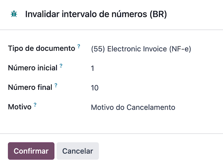 Number range invalidation wizard in ViableView.