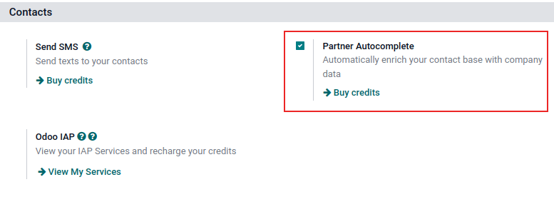 View of settings page and the activations of the feature in ViableView.