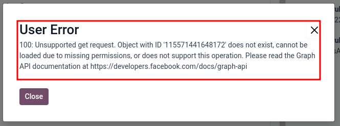 User error populated in ViableView when an employee token is generated instead of a Admin user.