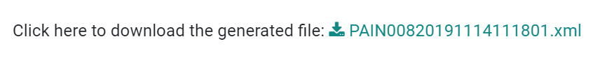 Generate an .XML file for your SDD payments in ViableView Accounting